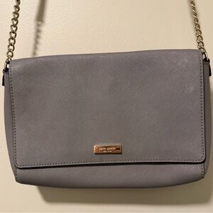 Kate Spade Light Gray Crossbody Bag